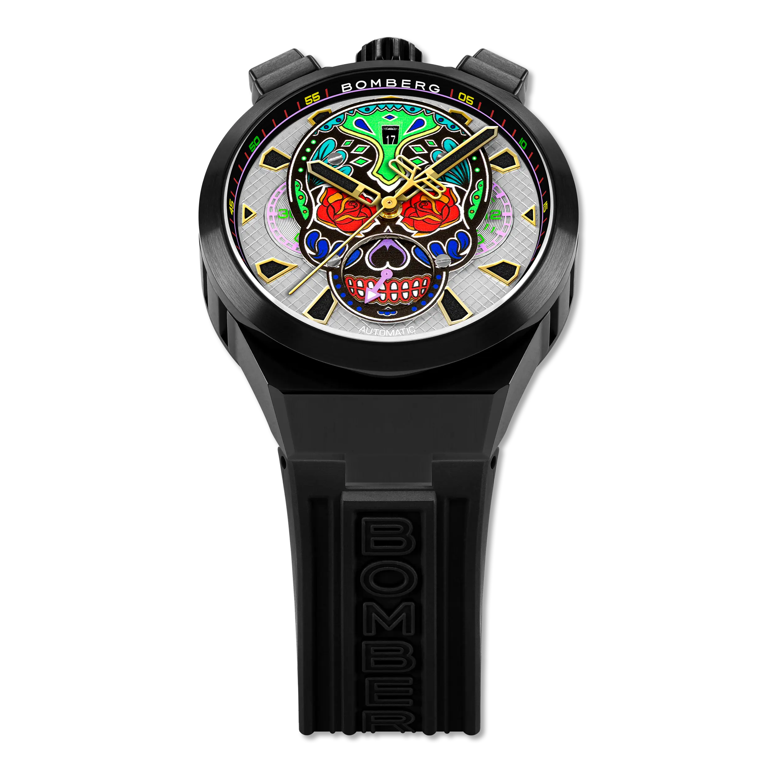 CHRONO SKULL THROWBACK EDITION - COLORIDO BLACK