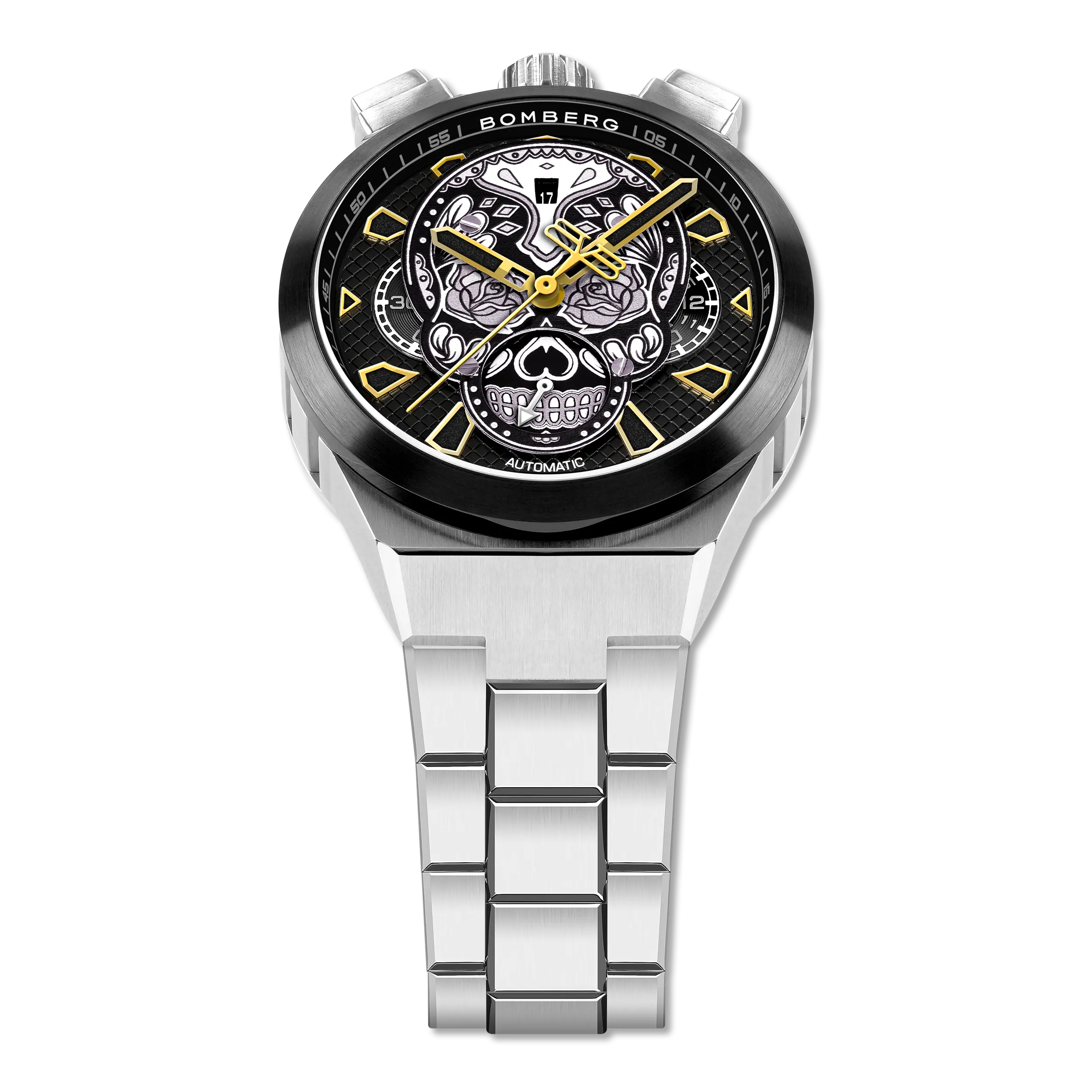 CHRONO SKULL THROWBACK EDITION - SILVER