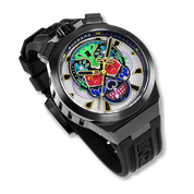 CHRONO SKULL THROWBACK EDITION - COLORIDO BLACK