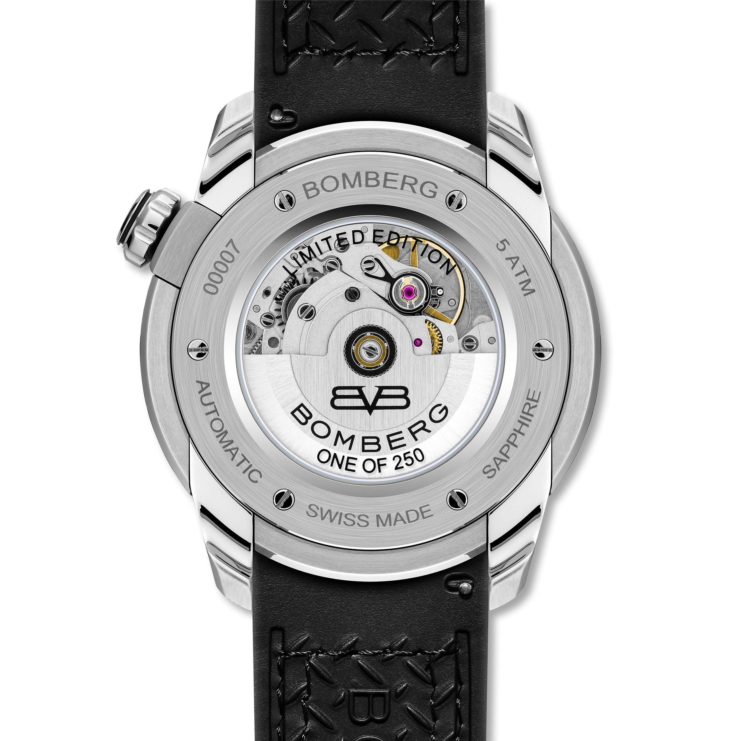 Bomberg bb-01 dia de los muertos caseback