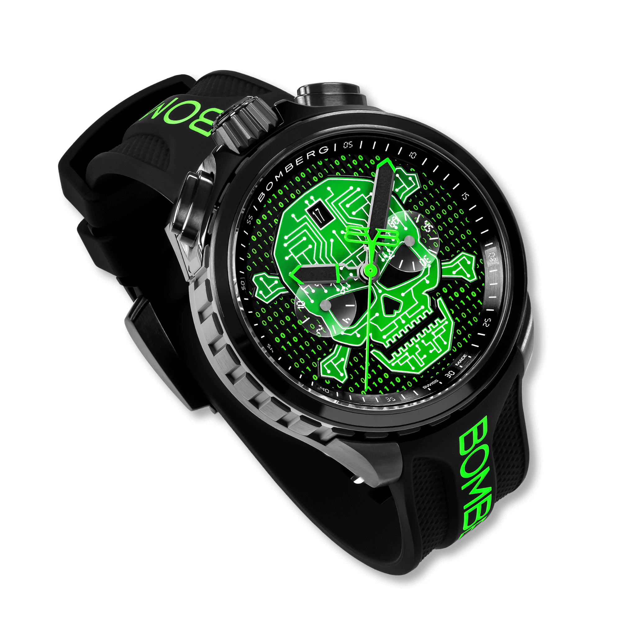 CYBER SKULL GREEN PACK