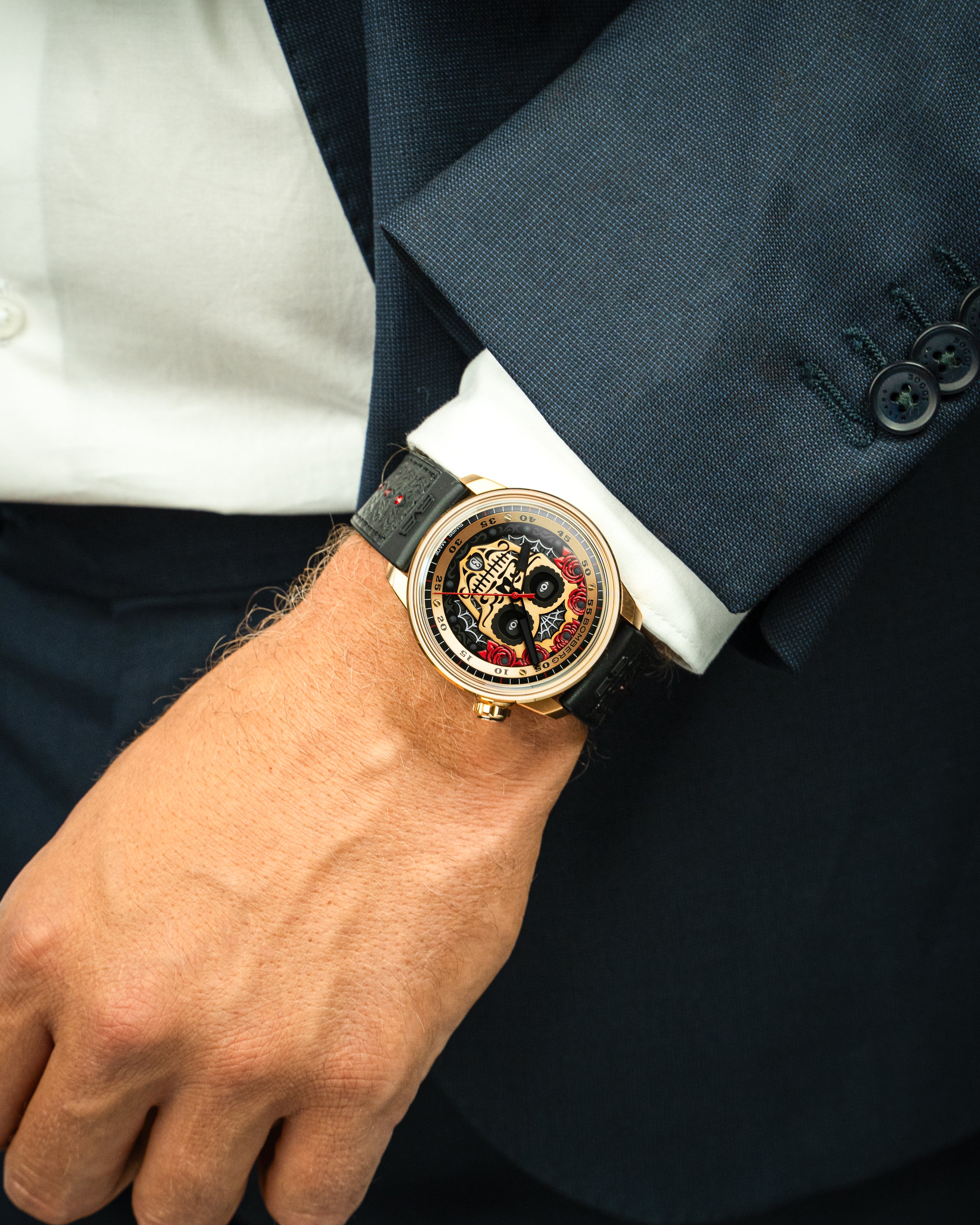 希少稀な Automatic BOMBERG- DIA BOMBERG – watch MUERTOS LOS DE その他