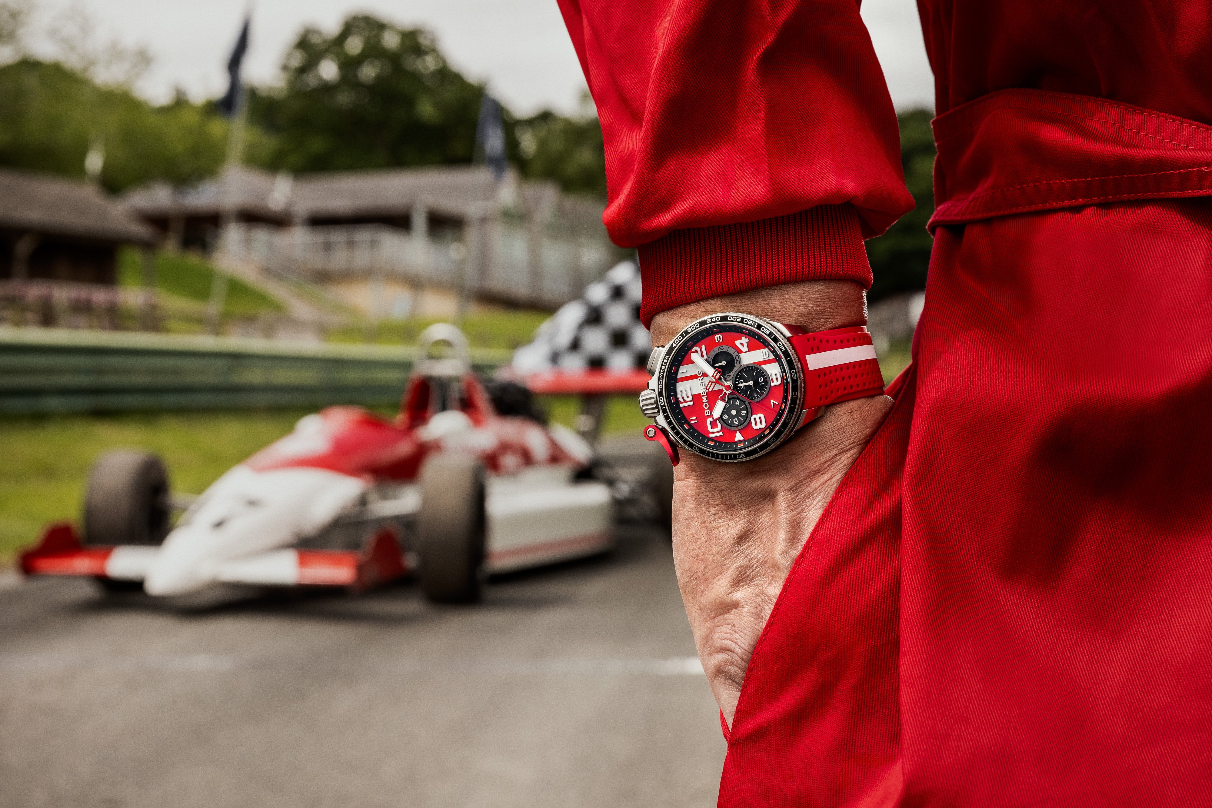 BOMBERG - RACING 4.3 RED – BOMBERG
