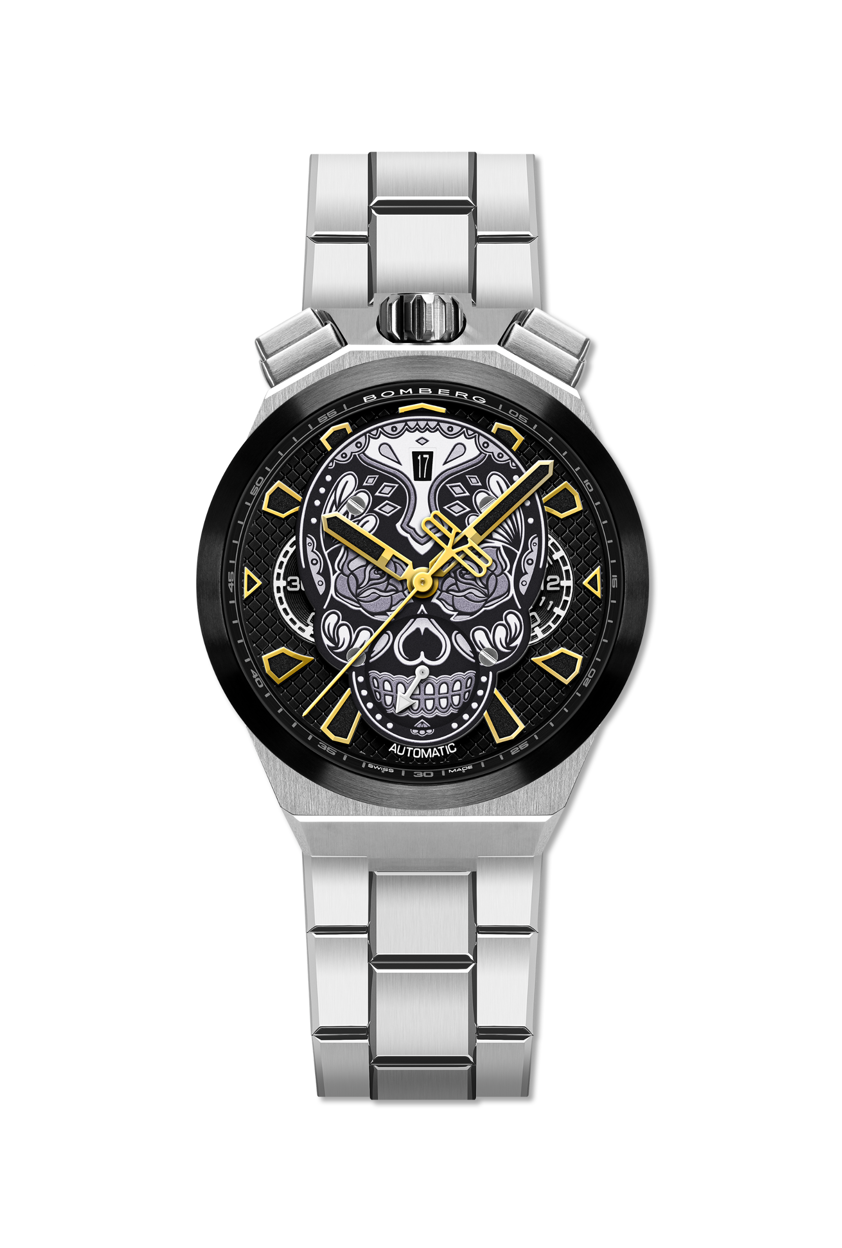 CHRONO SKULL THROWBACK EDITION - SILVER