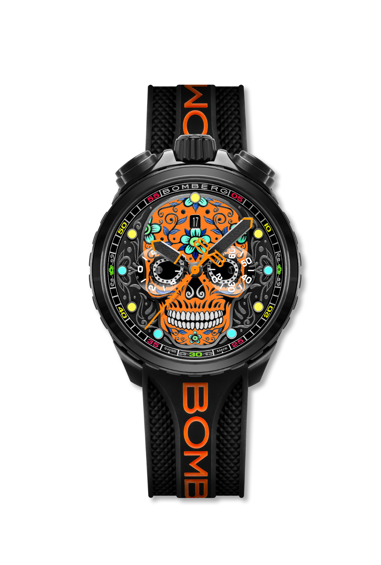 SUGAR SKULL ORANGE