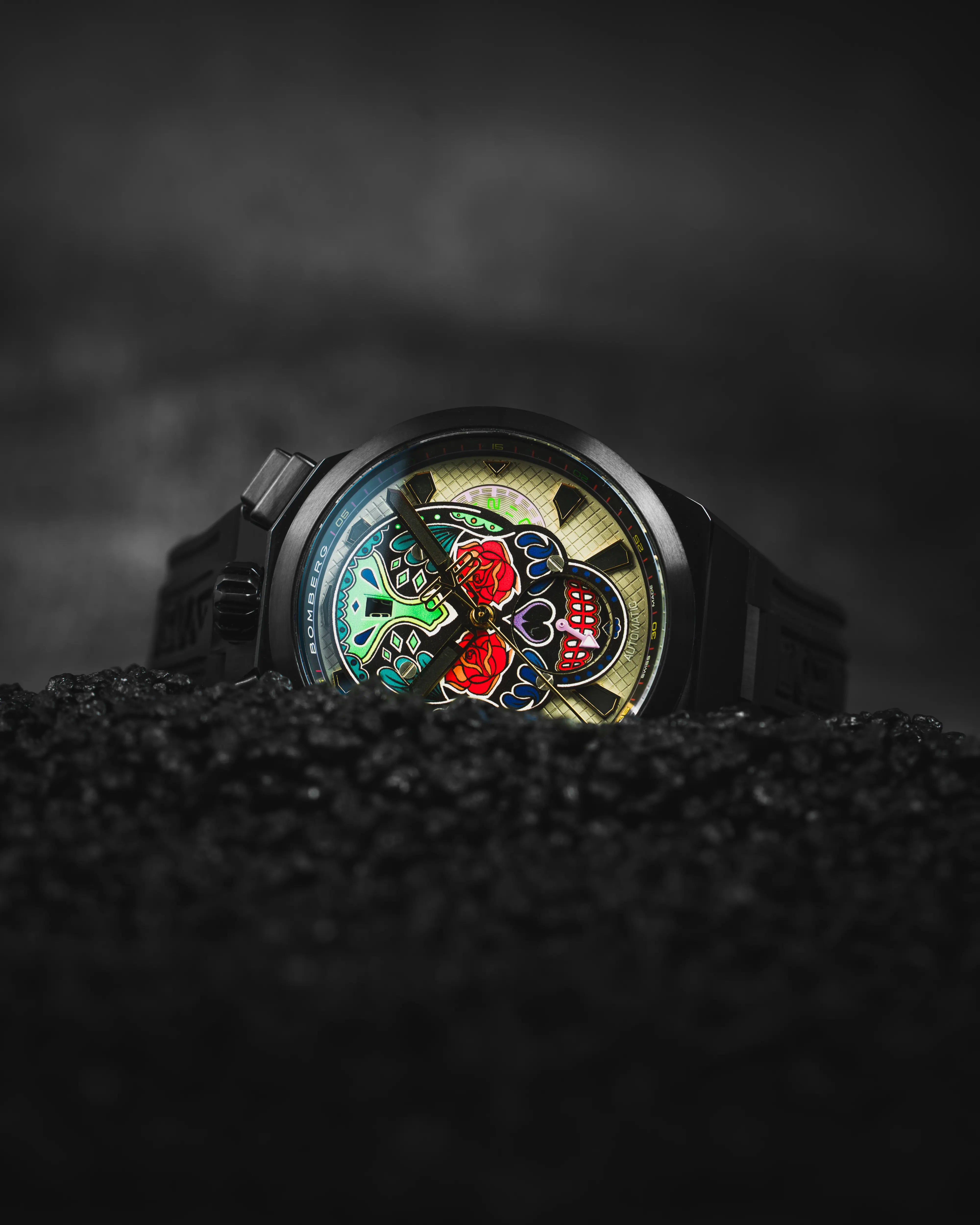 CHRONO SKULL THROWBACK EDITION - COLORIDO BLACK