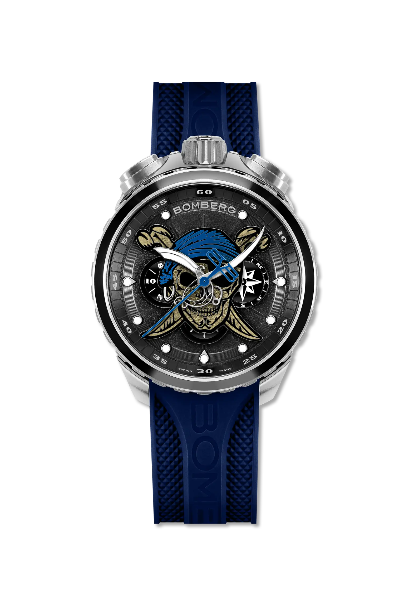 SKULL PIRATE BLEUE