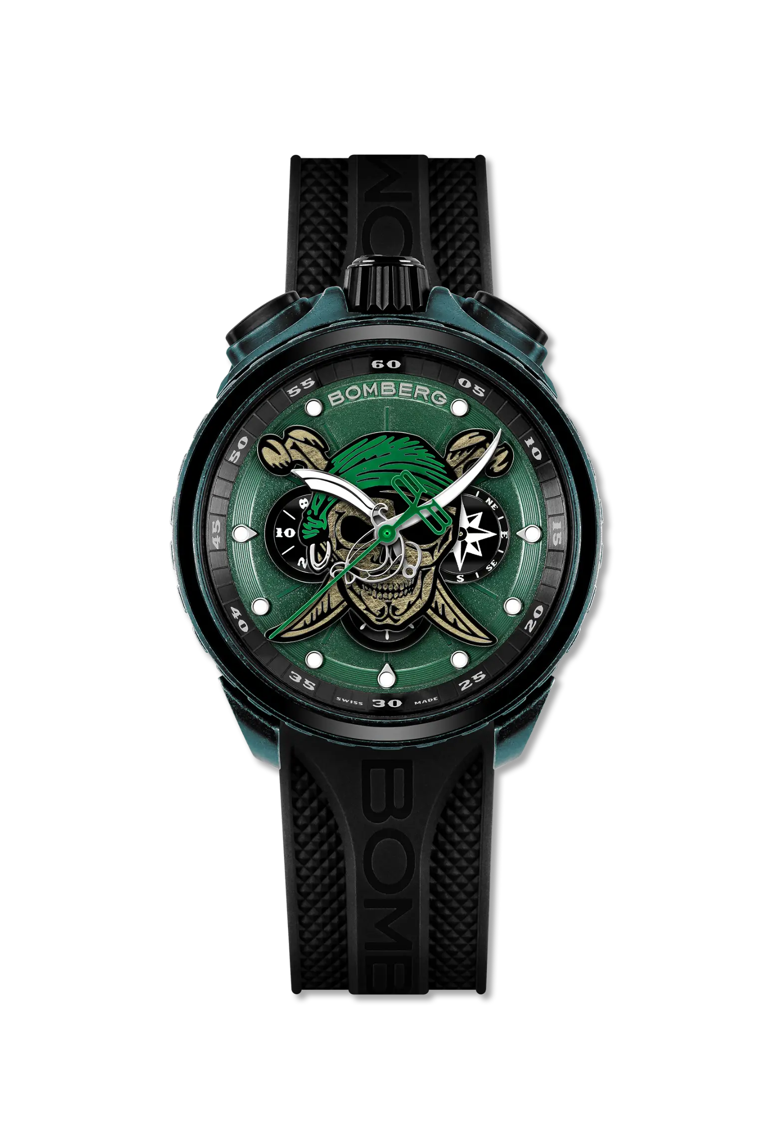 PIRATE SKULL GREEN