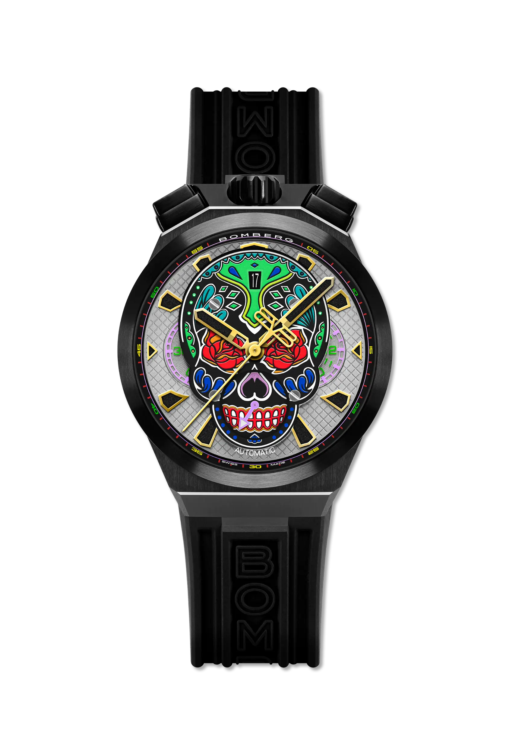 CHRONO SKULL THROWBACK EDITION - COLORIDO BLACK