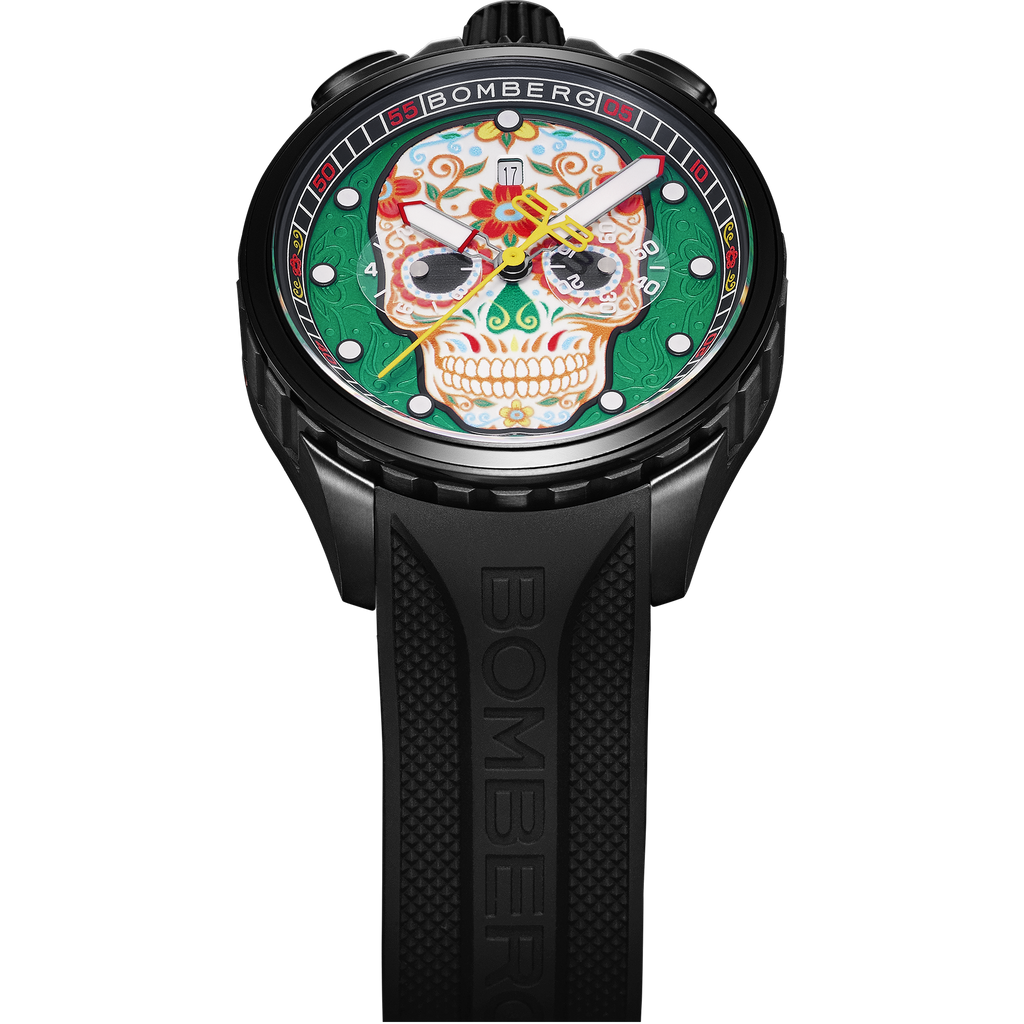 Bomberg best sale skull watch